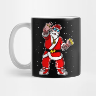 Hipster Santa Claus Mug